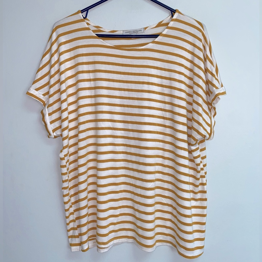 GREEN ENVELOPE TOP - XL